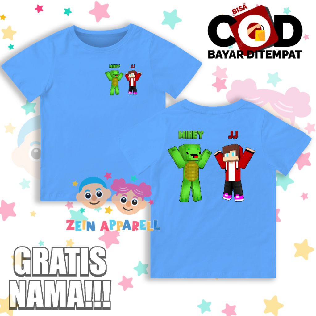 Baju Anak Mikey JJ - Fashion Anak Mikey JJ - Kaos Anak Mikey JJ