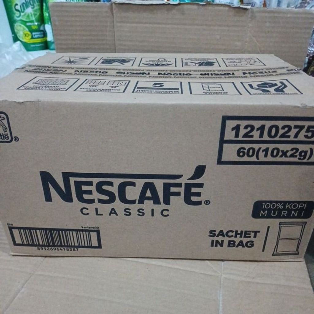 

nescafe classic 1dus isi 60 renceng