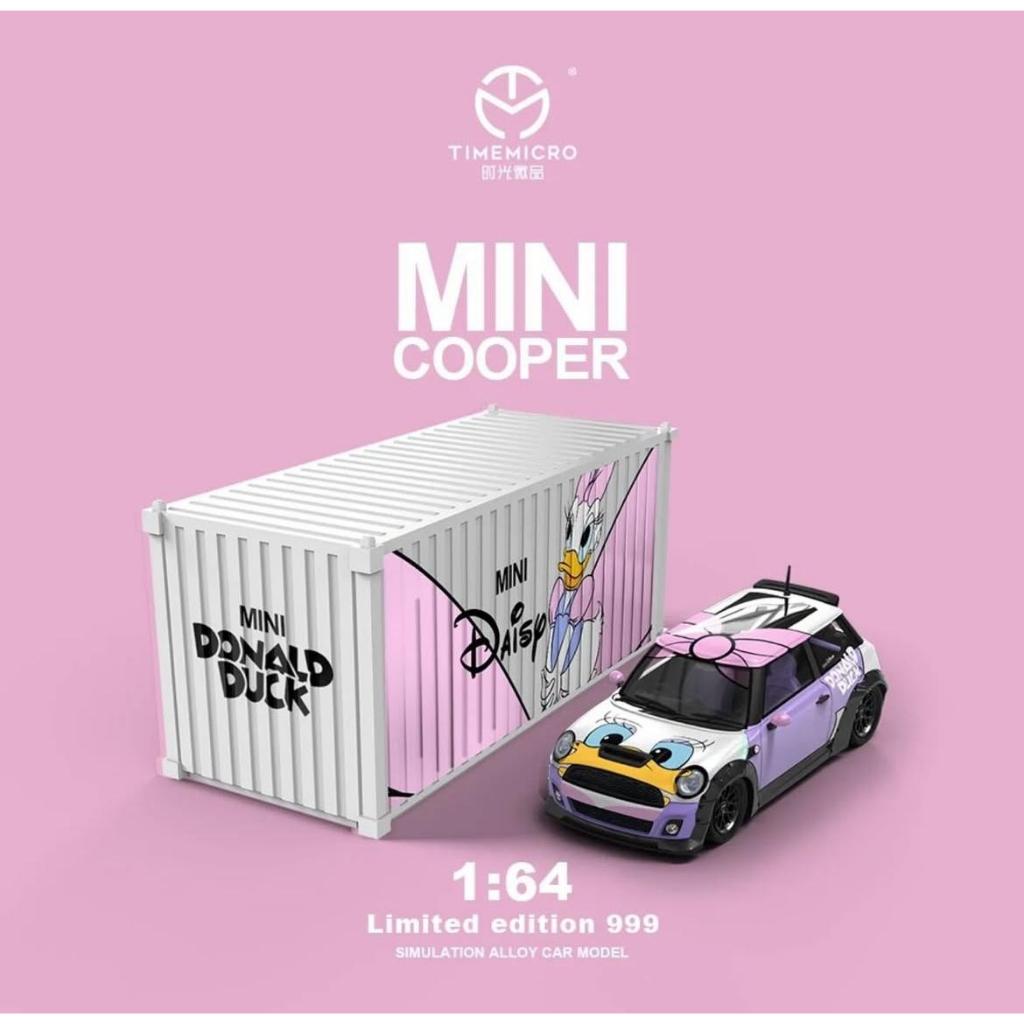 TIME MICRO - MINI COOPER DAISY CONTAINER SET - scale 1:64