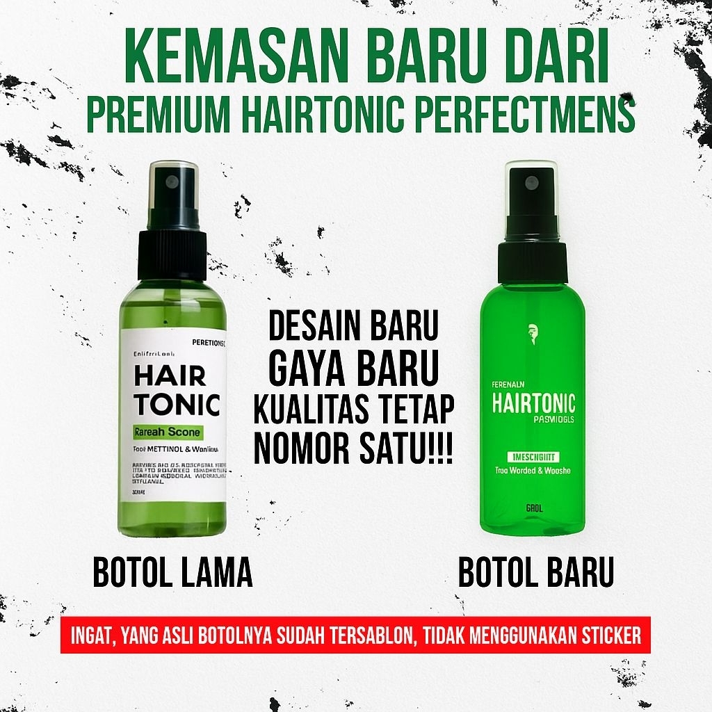 VITAMIN RAMBUT HAIRTONIC VITAMINPELURUS DAN PENUMBUH RAMBUT VITAMIN
RAMBUT PRIA WANITA