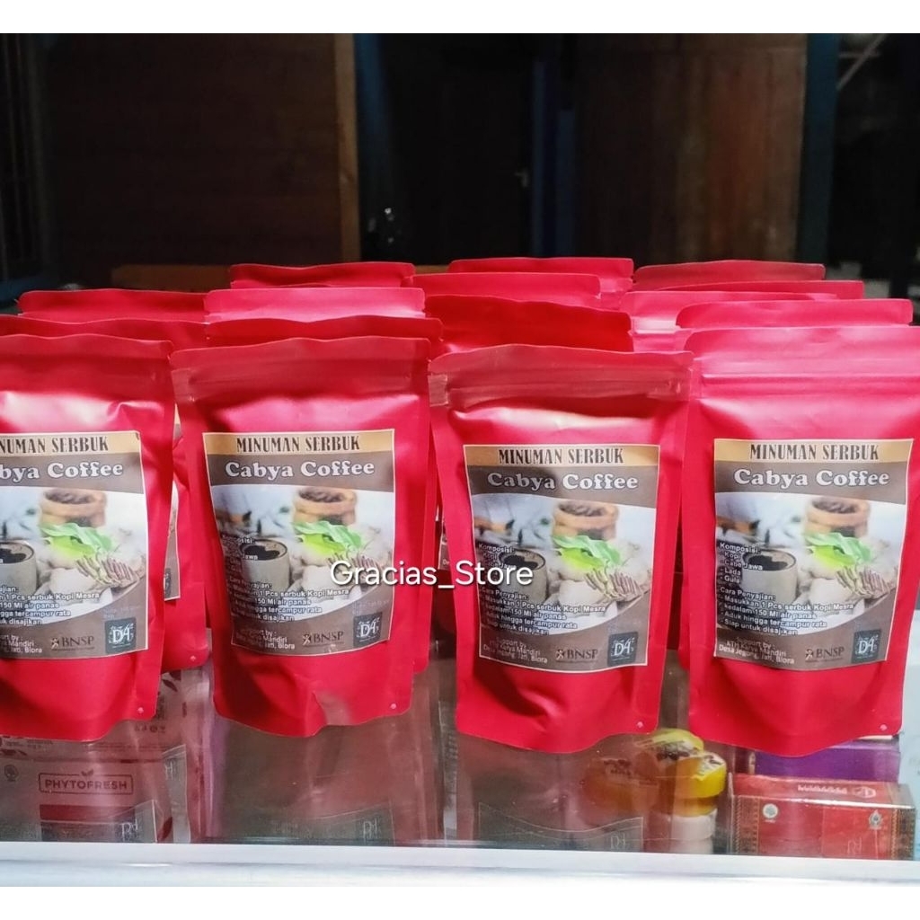 

Cabya coffee bahan utama cabe jamu bisa COD bayar ditempat