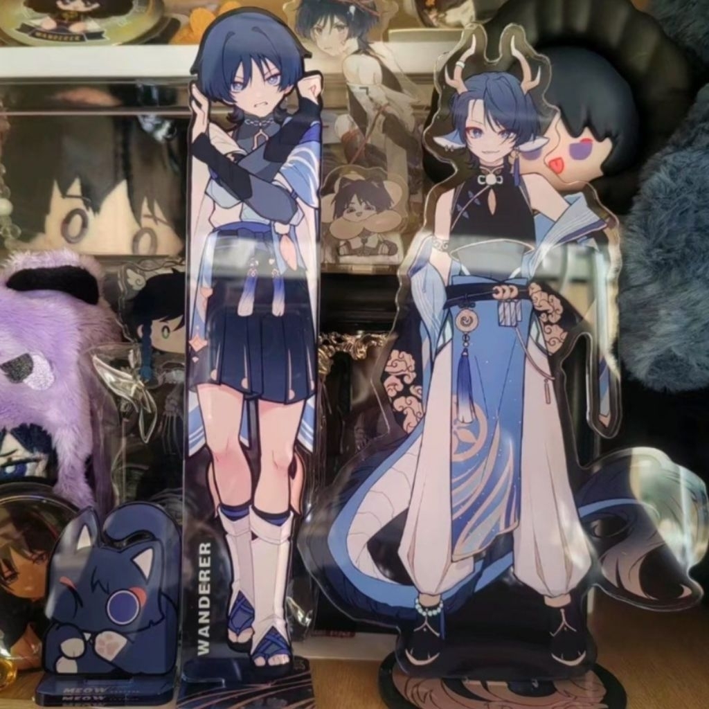 [READY] OME standee stand akrilik 10cm Unofficial Lord Wanderer Genshin Impact