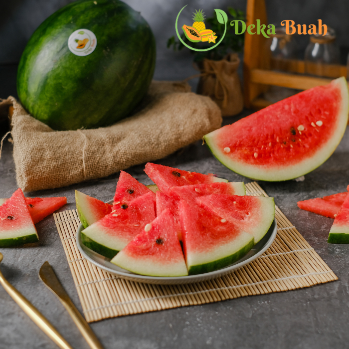 

Deka Buah Semangka Merah Non Biji 1 pcs (3kg)