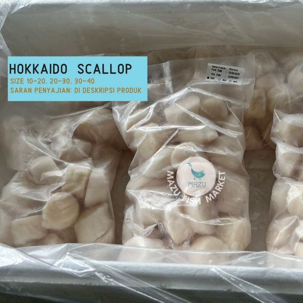 

Scallop Hokkaido Jepang / kerang simping