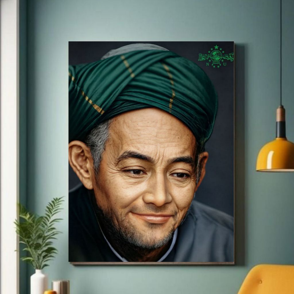 oster gambar kh hasyim ashari untuk menghiasi dinding rumah anda agar terlihat indah dan estetic