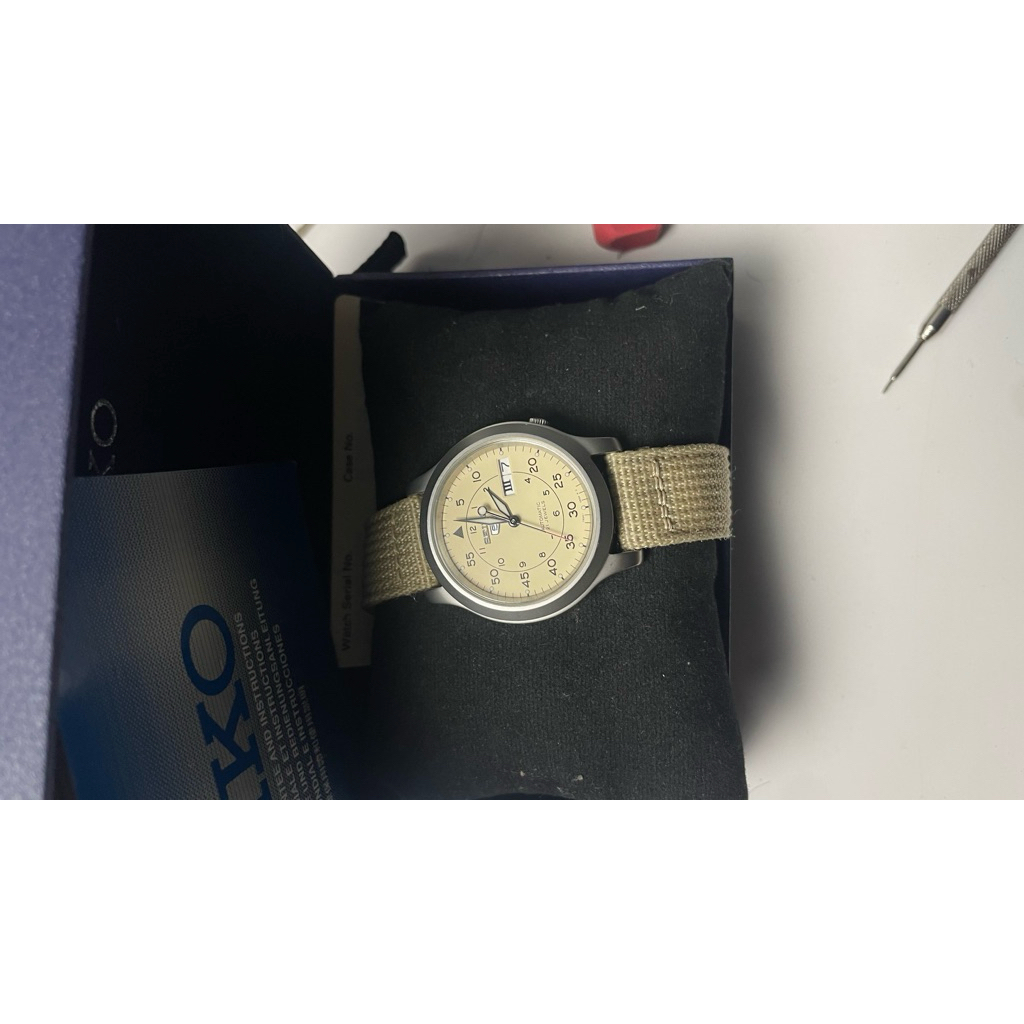 SEIKO 5 SNK803K1 FULLSET ORIGINALLL