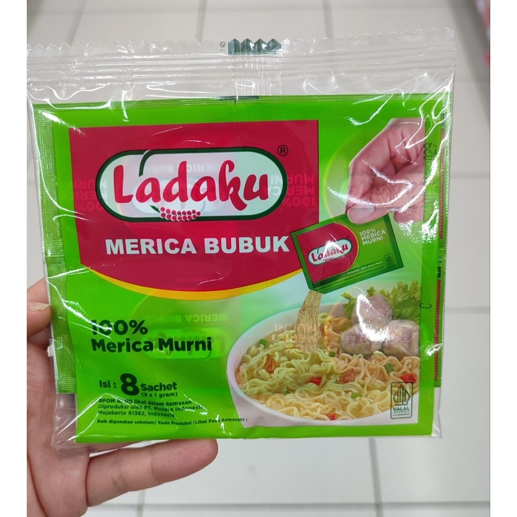 

LADAKU MERICA BUBUK isi 8 sachet x 1 gram