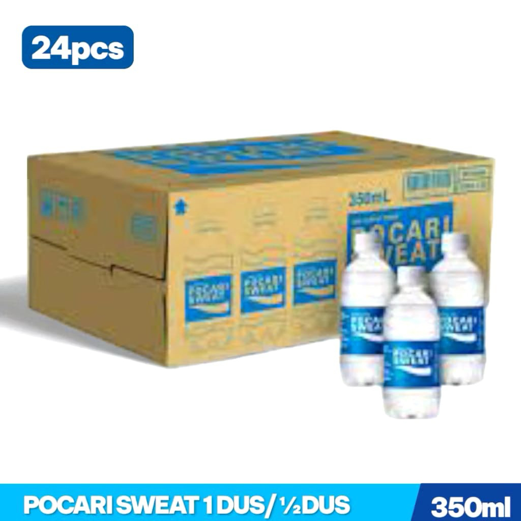 

POCARI SWEAT BOTOL 350ml 1Dus isi 24 pcs