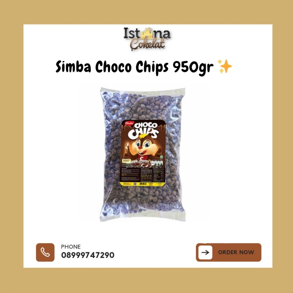 

[Sereal] Simba/Bulky/Choco Crunch/Choco Chips 950gr