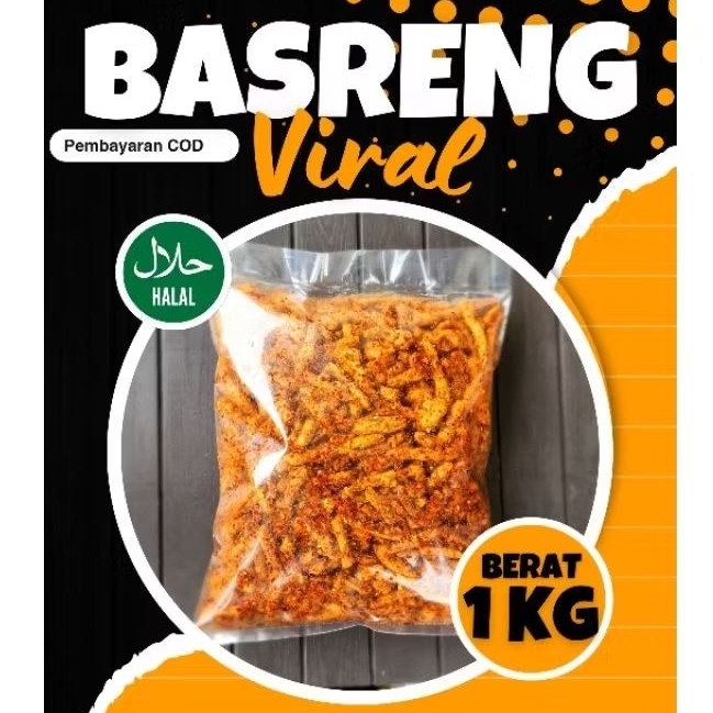 

Basreng Original XTRA Pedas Daun Jeruk Viral Murah 20rb Snack Sultan Kekinian Bisa COD Renyah Mantap