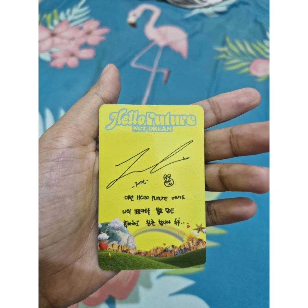 PC (Photo card) Jaemin Nct Dream Hello future