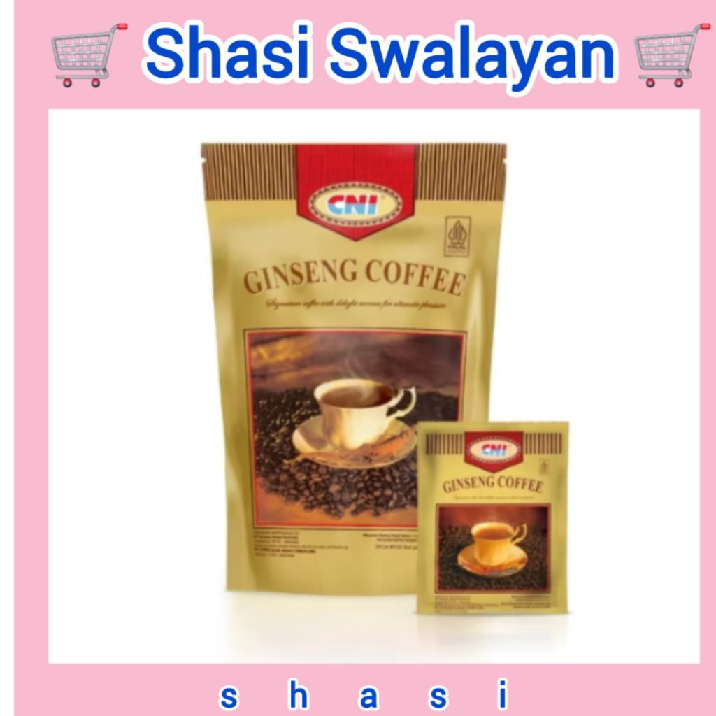 

CNI Ginseng Coffee 20 gr X 20 Sachet
