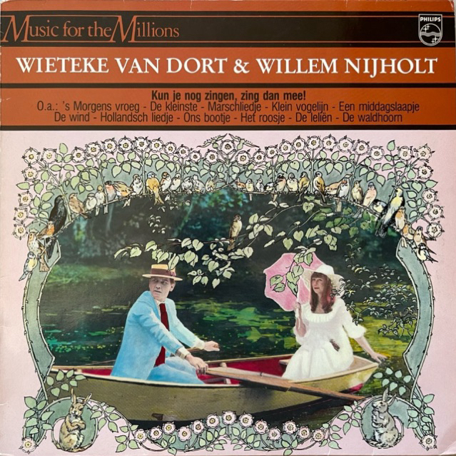 Piringan hitam vinyl - Wieteke Van Dort & Willem Hijholt - Kun Je Nog Zingen, Zing Dan Mee