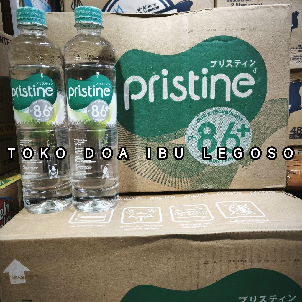 pristine 400ml 1 dus x24 botol / pristine 400ML / pristine