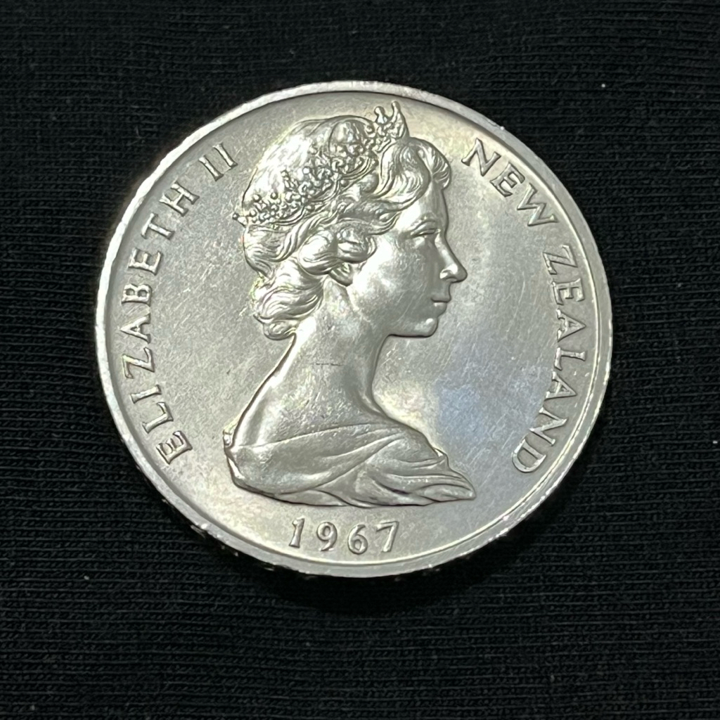 KOIN ELIZABETH NEW ZEALAND ONE DOLLAR