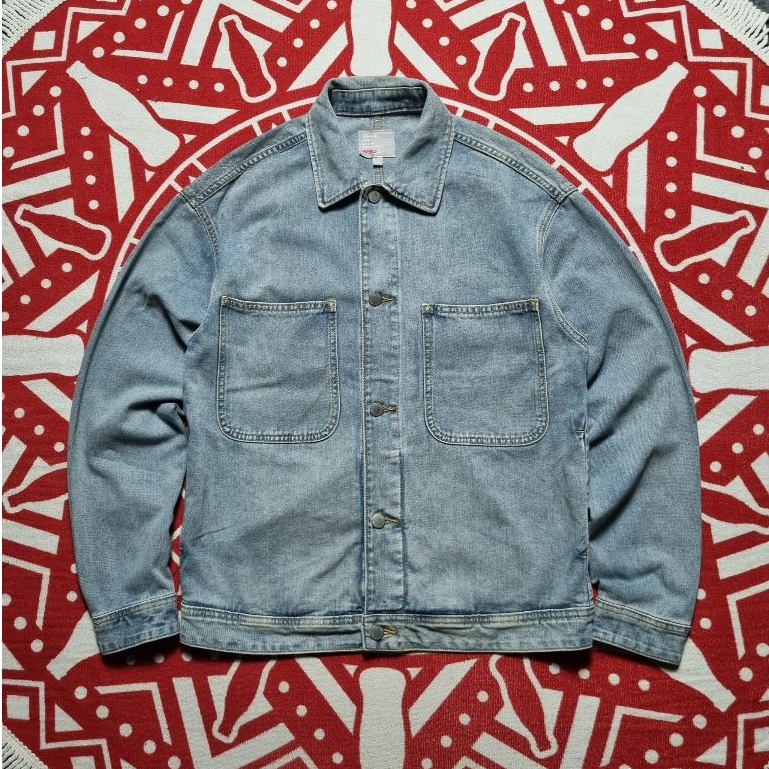 trucker jacket denim type 2 spao jeans