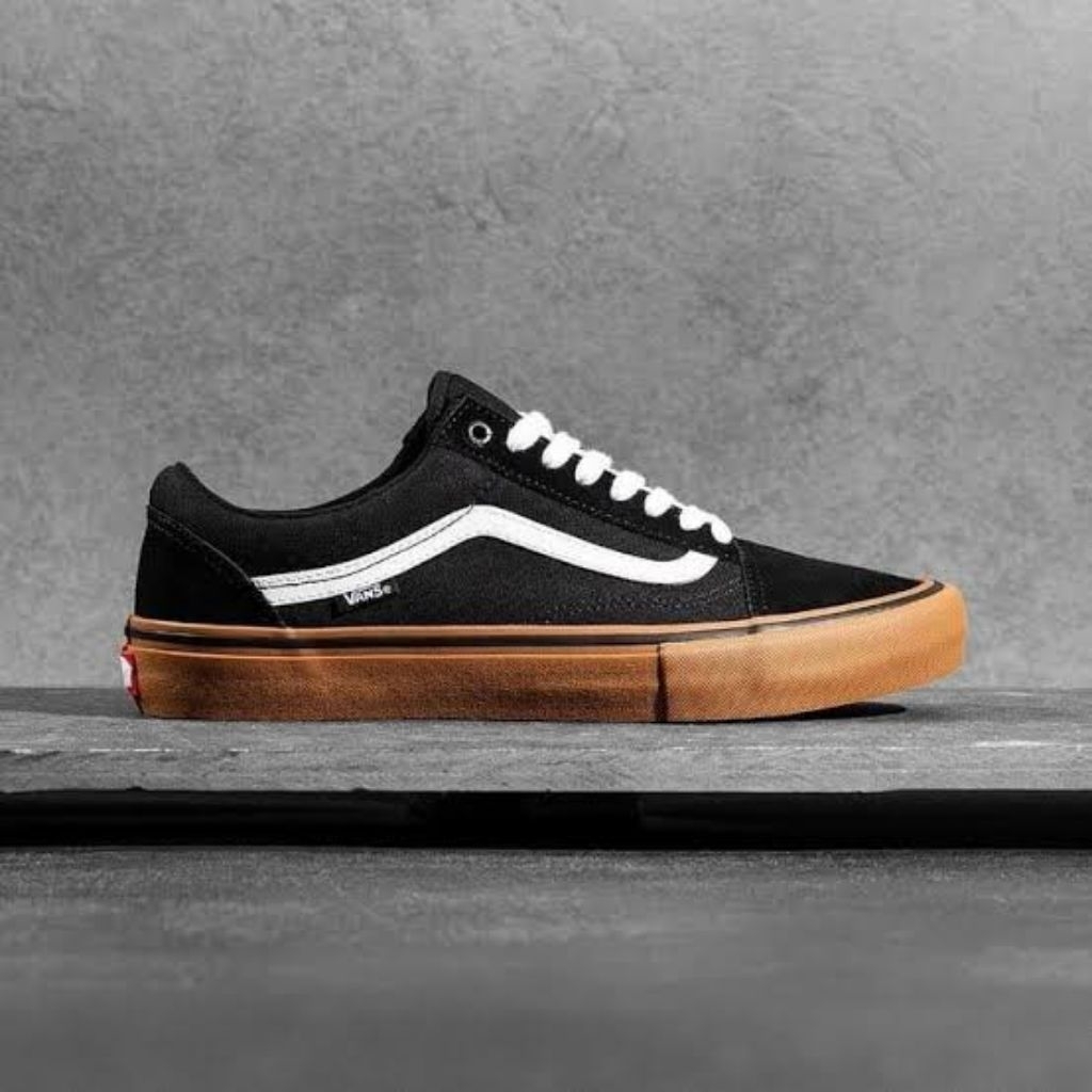 vans old skool black gum original