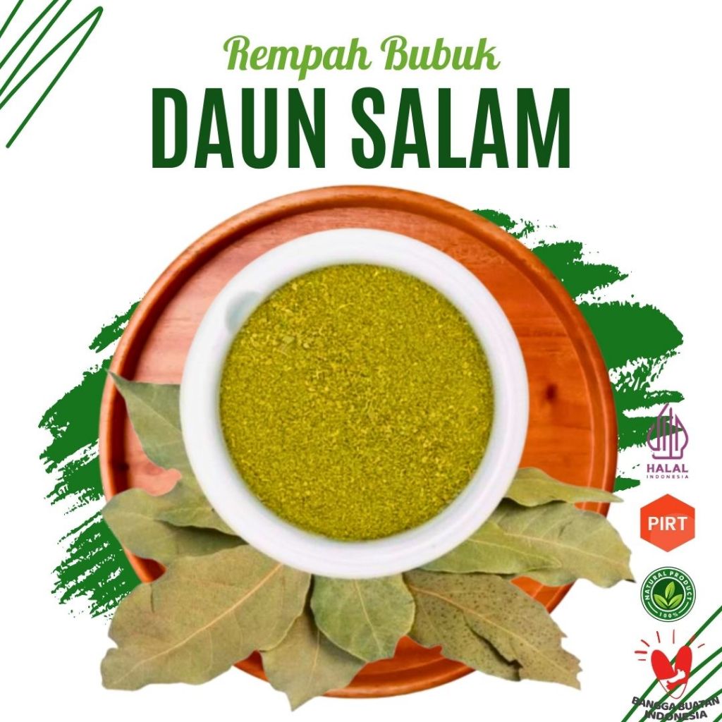 

Daun Salam (Bubuk) Herbal Rempah Organik