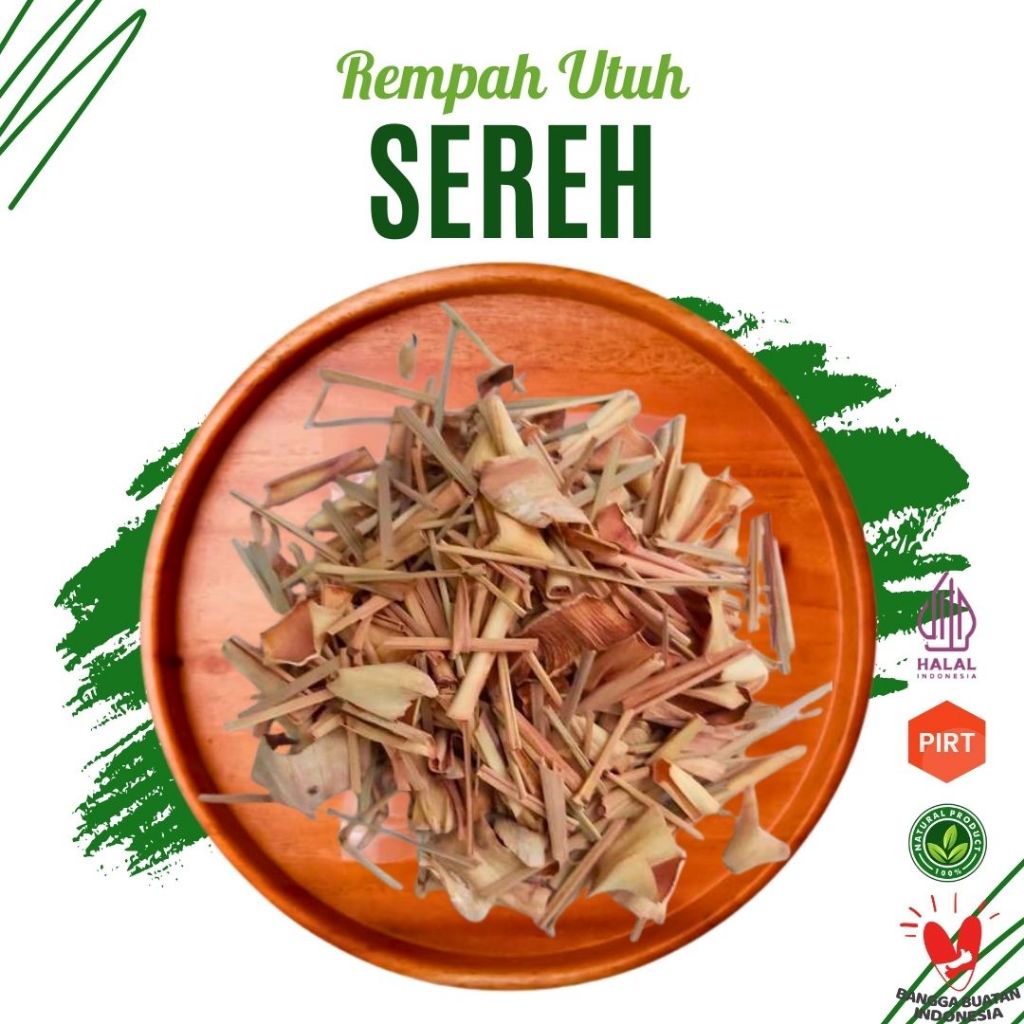 

Serai Sereh Sere Dapur Kering / Dried Lemongrass (100 GRAM)