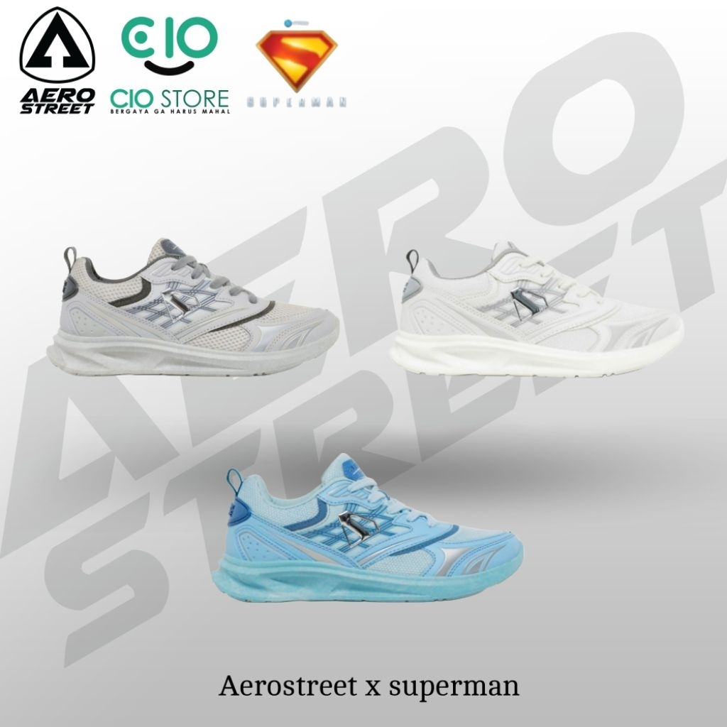 [LIMITED EDITION] AEROSTREET X SUPERMAN ALL VARIAN / HARRY POTTER / HOOPS HIGH 2D THERMOCROMIC / LOW