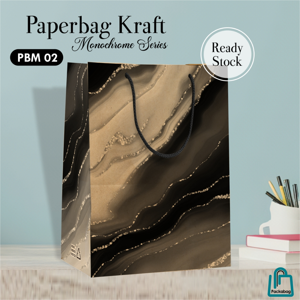 

Paper bag Pernikahan Murah Marmer/Marble Ukuran 20 x 25 x 10 cm Redy stock - PBM 02