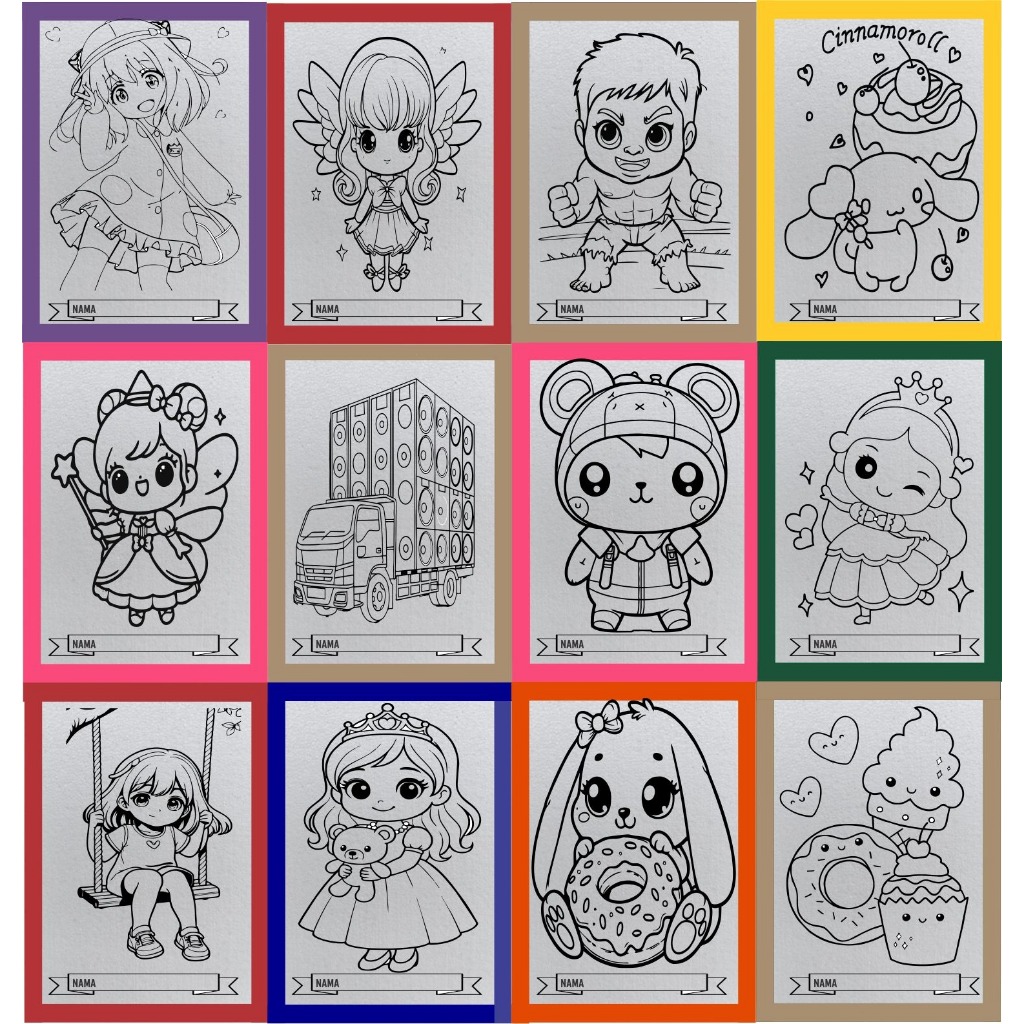 

Styrofoam Lukis Gambar Terlaris Best Seller Uk 33x50 Kualitas Premium / Sterofoam Mewarnai Lakban lukis labubu