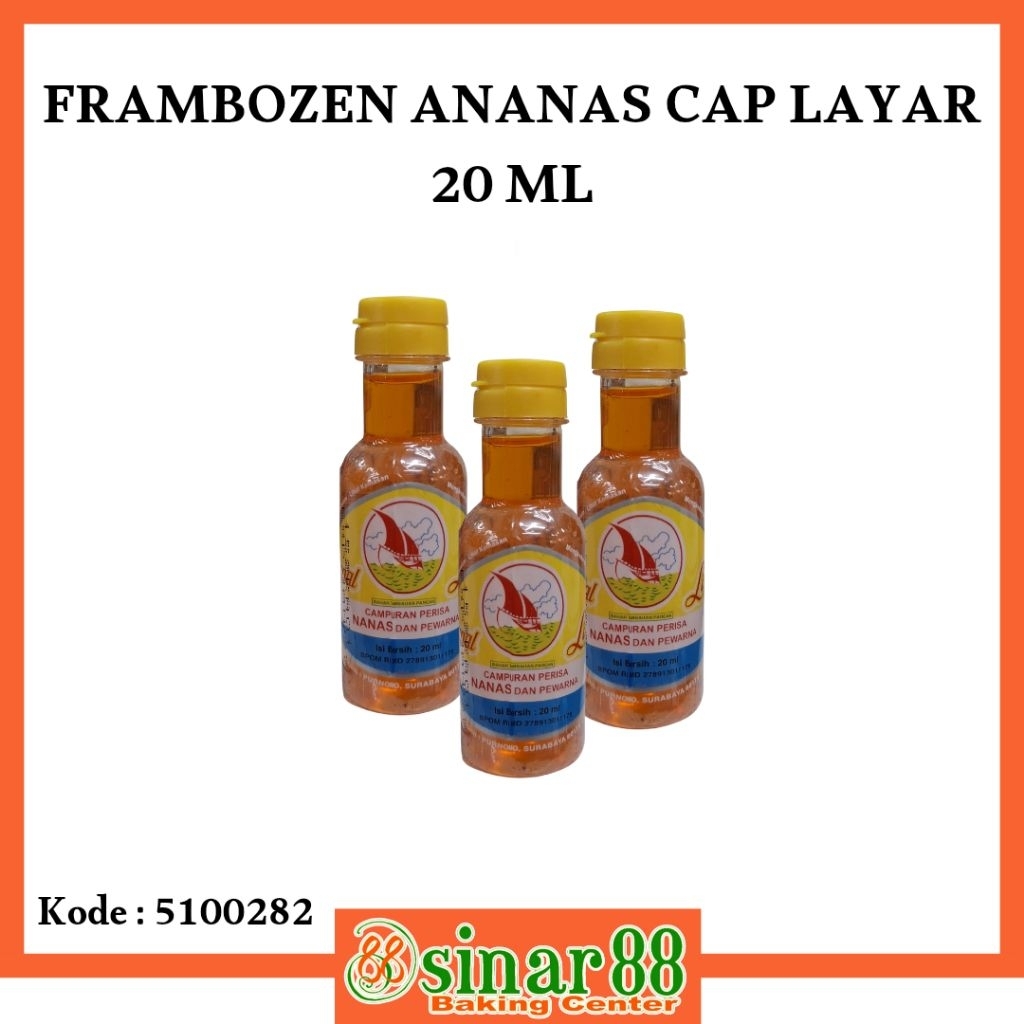

FRAMBOZEN ANANAS CAP LAYAR 20ML