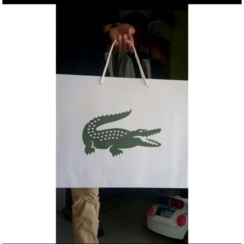 

Paperbag Lacoste Big size