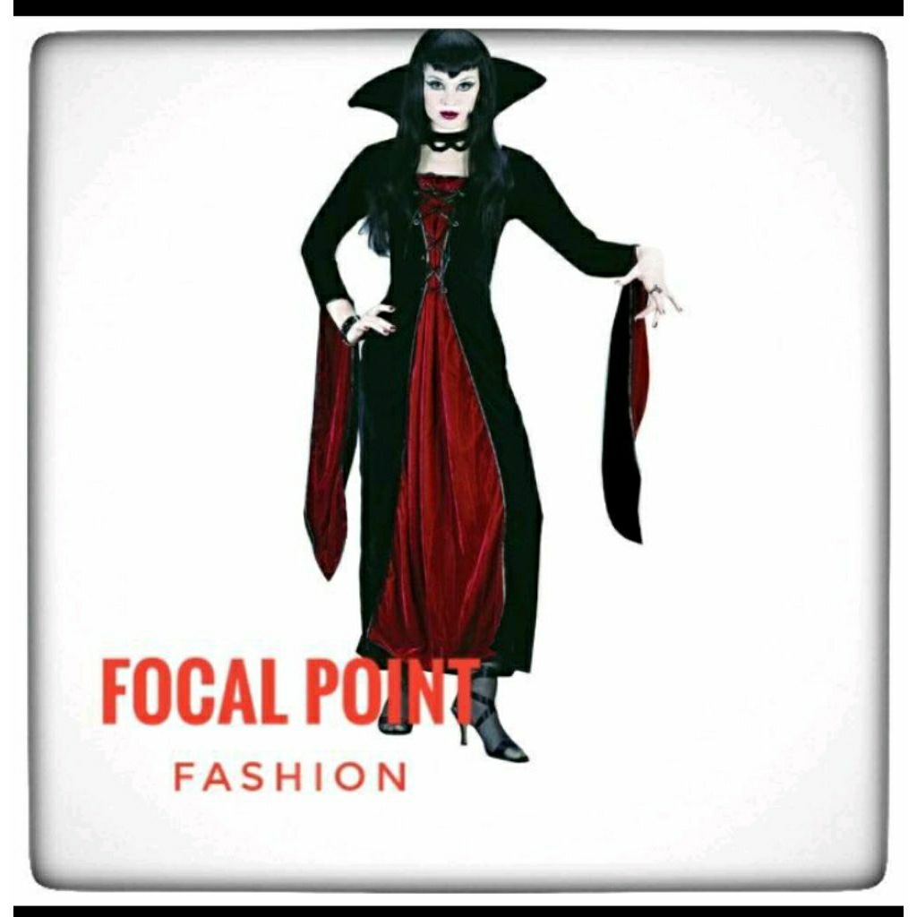 kostum vampire pampir wanita dewasa horror Halloween costume