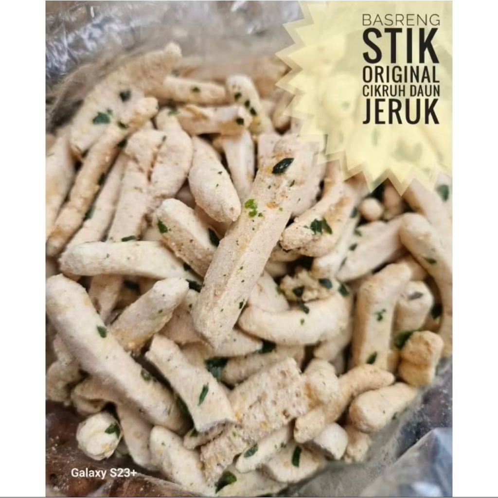 

basreng stik ori cikruh daun jeruk/ basreng cikruh/ basreng ori/basreng viral 500gr