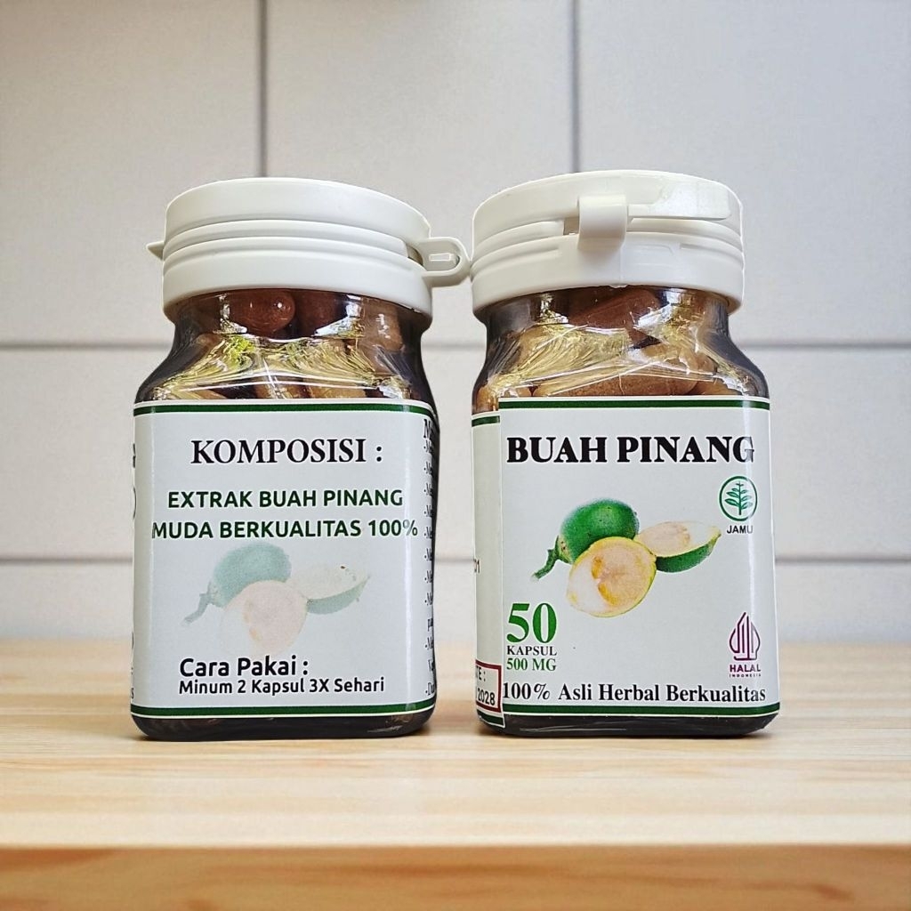 

Kapsul Ekstrak Pin Naangg Murni Isi 50 Butir