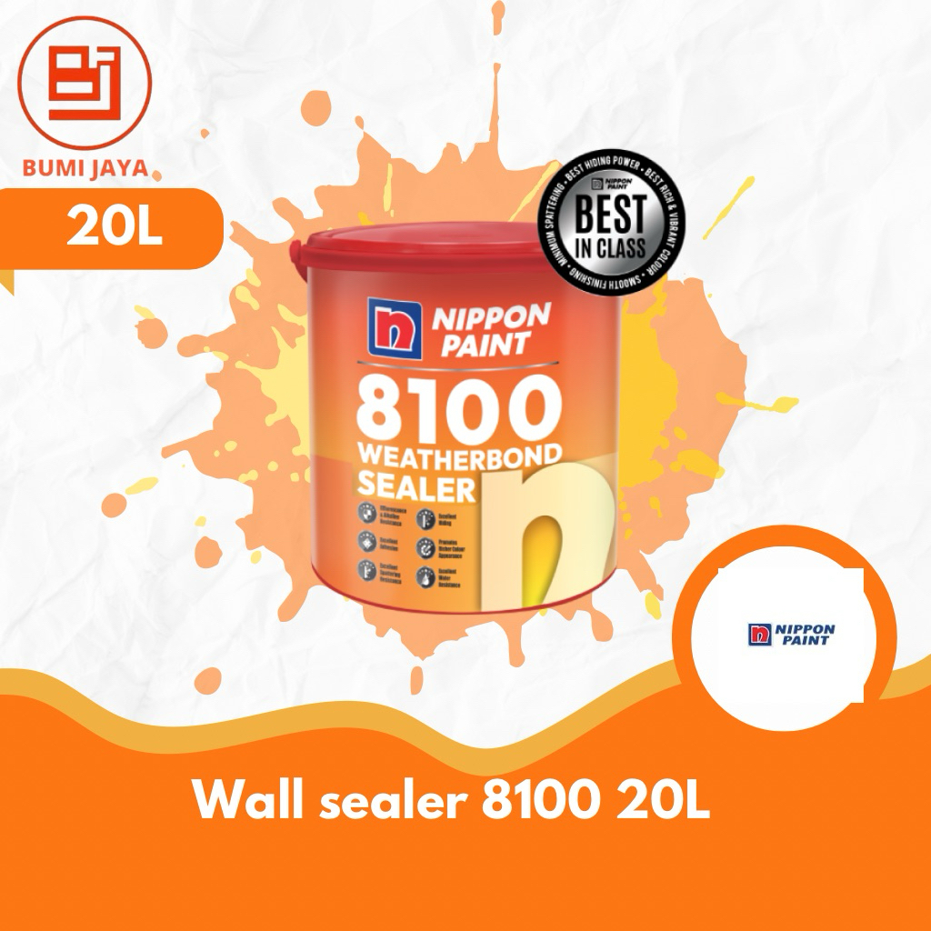 wall sealer nippon paint 20L