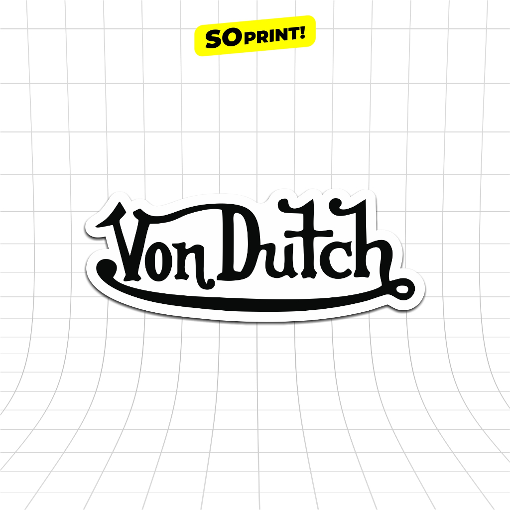 

STICKER VONDUTCH C WATERPROOF SATUAN | SO PRINT!