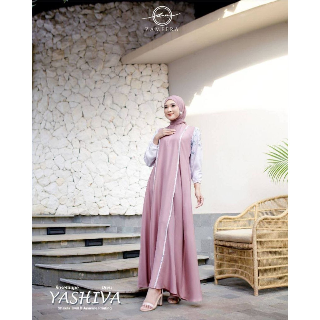 Yashiva dress Rose taupe L
