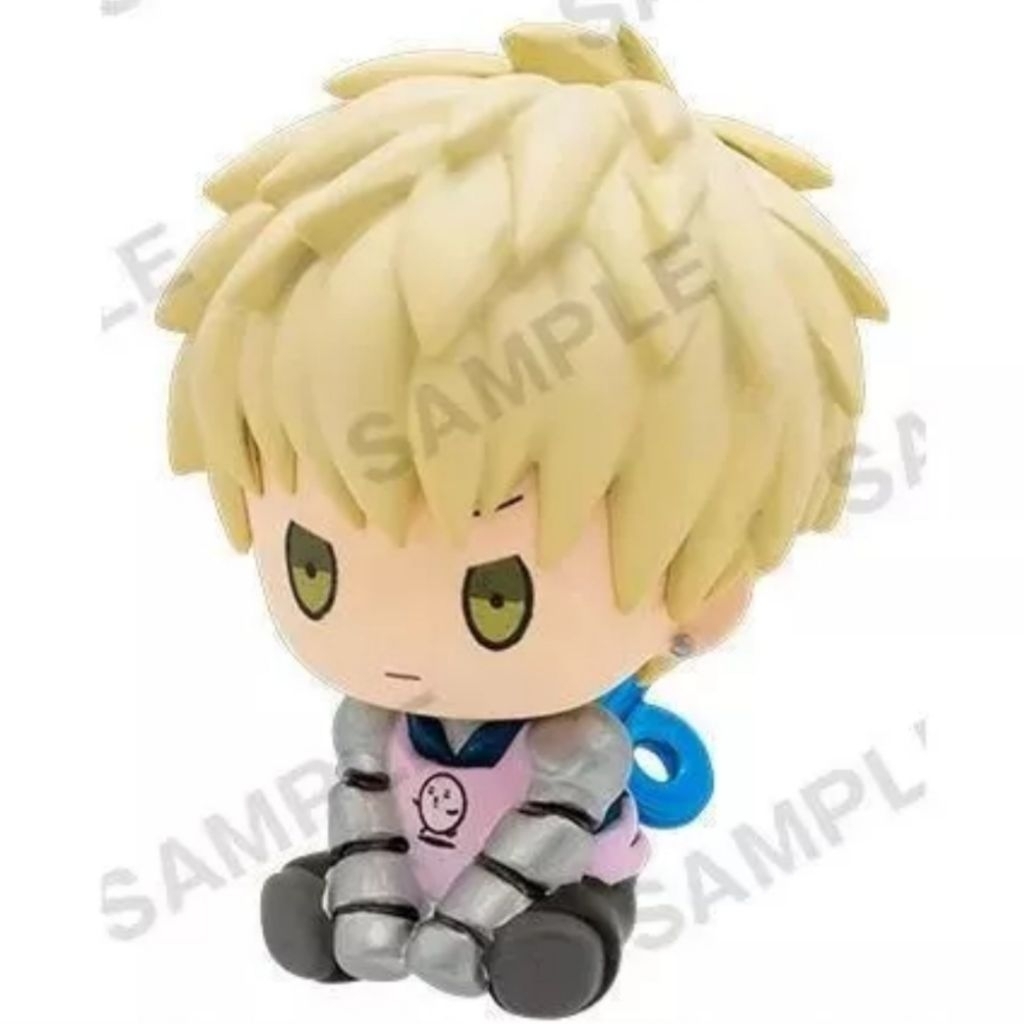 One Punch Man Genos Pettato Neji Mascot Wind Up Figure Gachapon