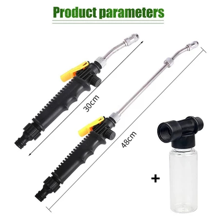 Semprotan Air Cuci Motor Mobil+Tempat Sabun Stick Jet Gun Spray Sprayer Alat Cuci Motor Mobil Sempro