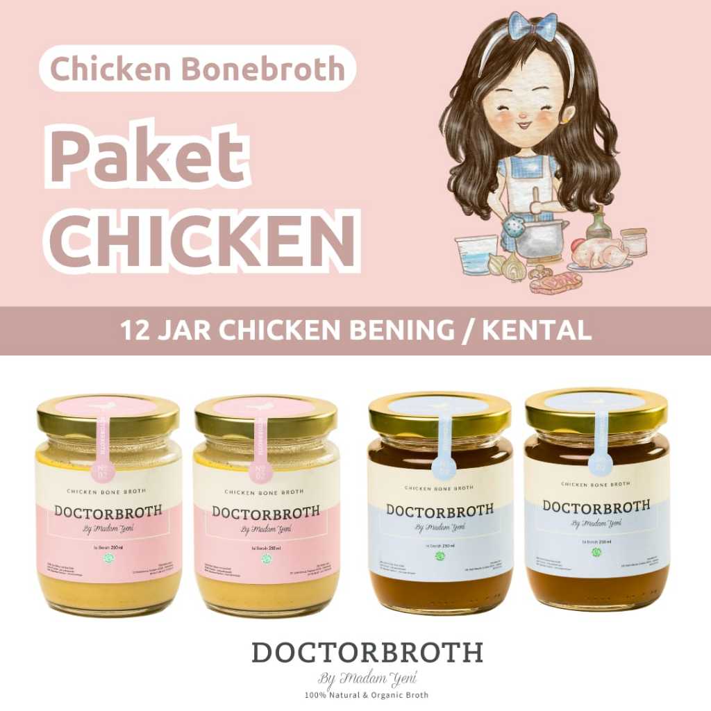 

Paket Chicken Bone Broth DOCTORBROTH