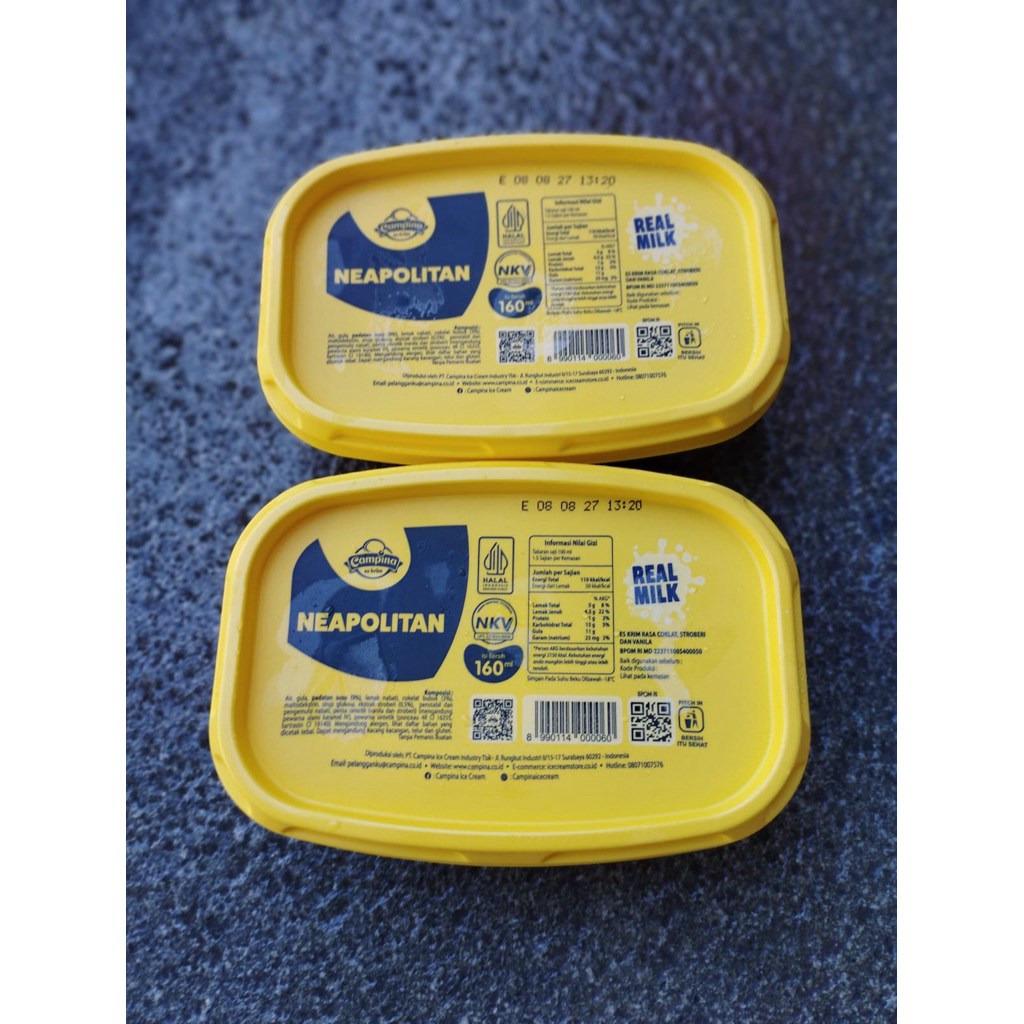 

Campina Neapolitan 160 ml