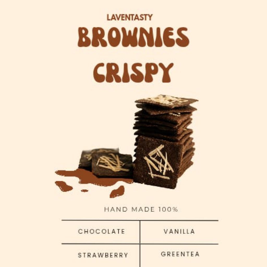 

Brownies crispy Homemade.