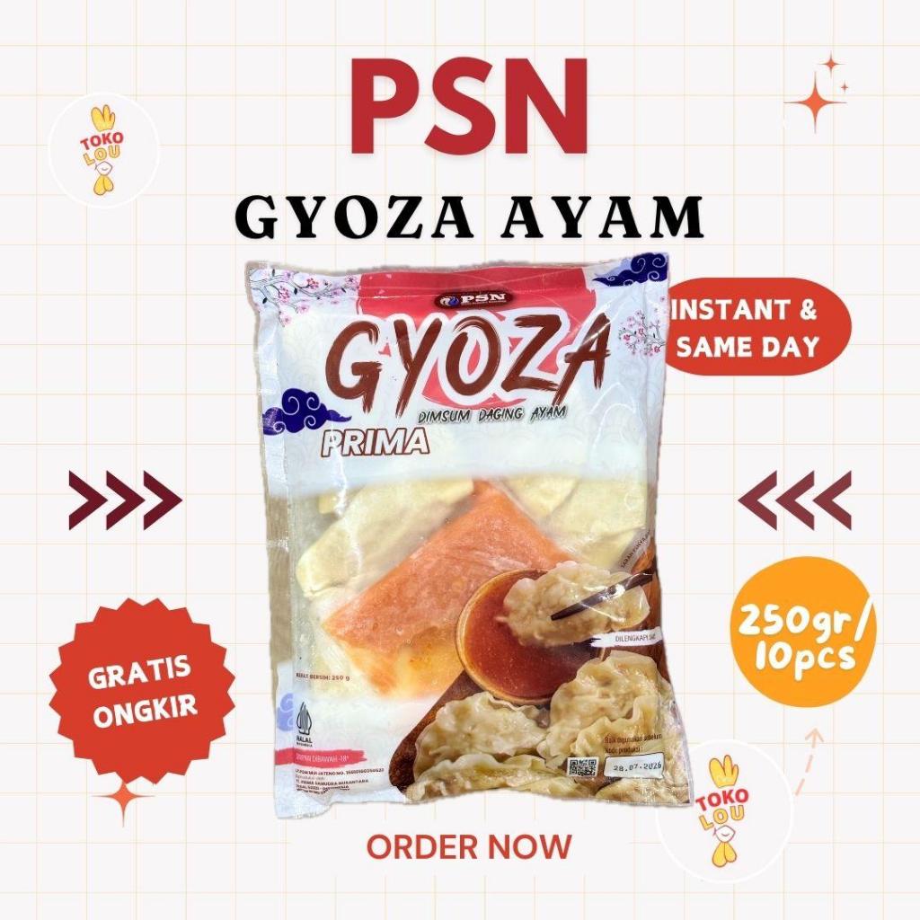 

PSN GYOZA AYAM 250GR ISI 10 GYOZA DIMSUM