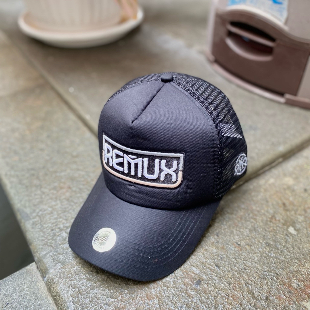 Remux Hat Trucker Topi Jaring Pria Jala Osaka Bordir Capital