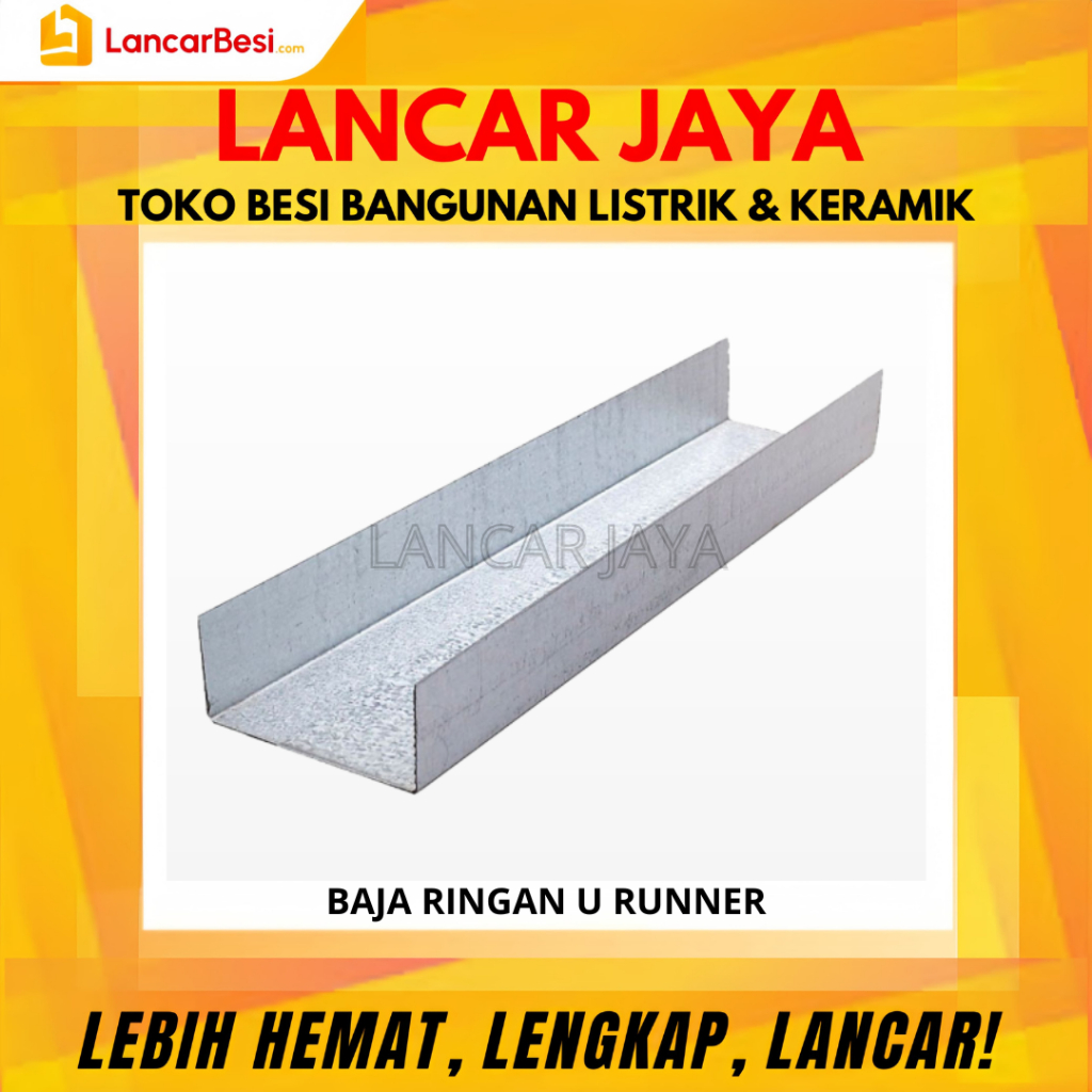Baja Ringan Profile U | U Runner Hanya Untuk Area Jogja & Sekitarnya