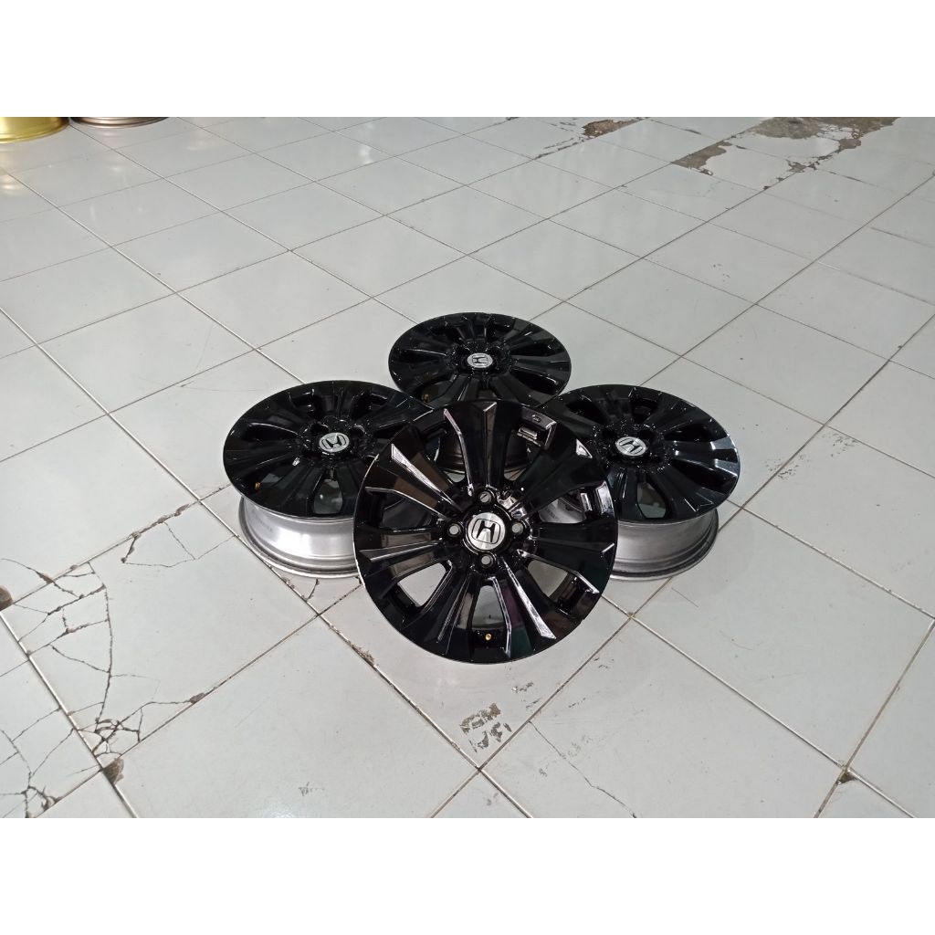 pelek original hionda freed ring 15 untuk brio, mobilio, city, jazz, velg asli copotan honda freed