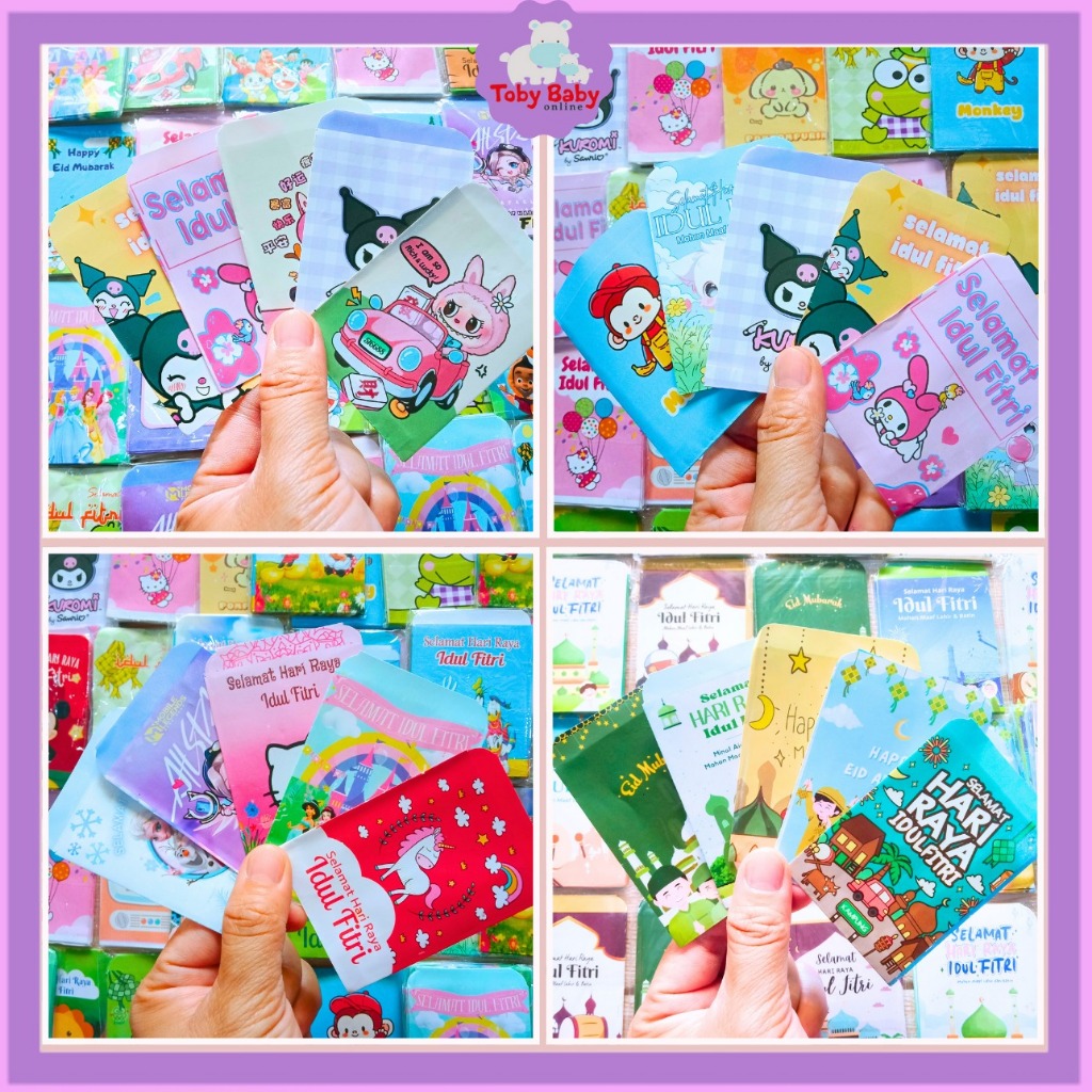 

Amplop Idul Fitri Lebaran 1 Pak isi 50 Lembar Motif Non Karakter Sanrio Snack