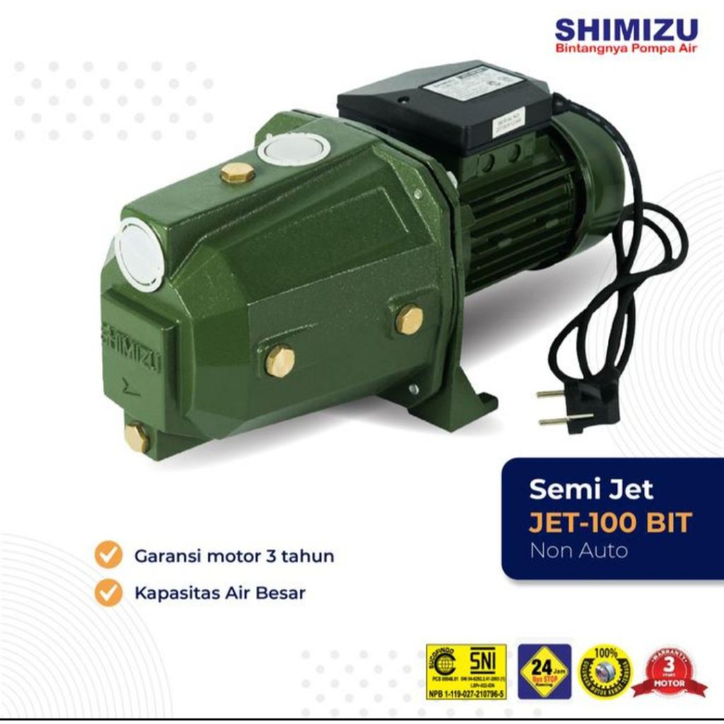 POMPA AIR SHIMITSU PC 100 BIT SEMI JETPUM JETT 100 WATT