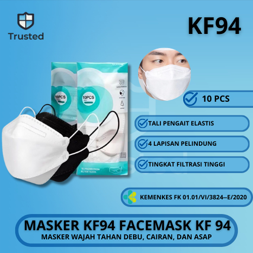 MASKER KF94 FACEMASK KF 94 10PCS