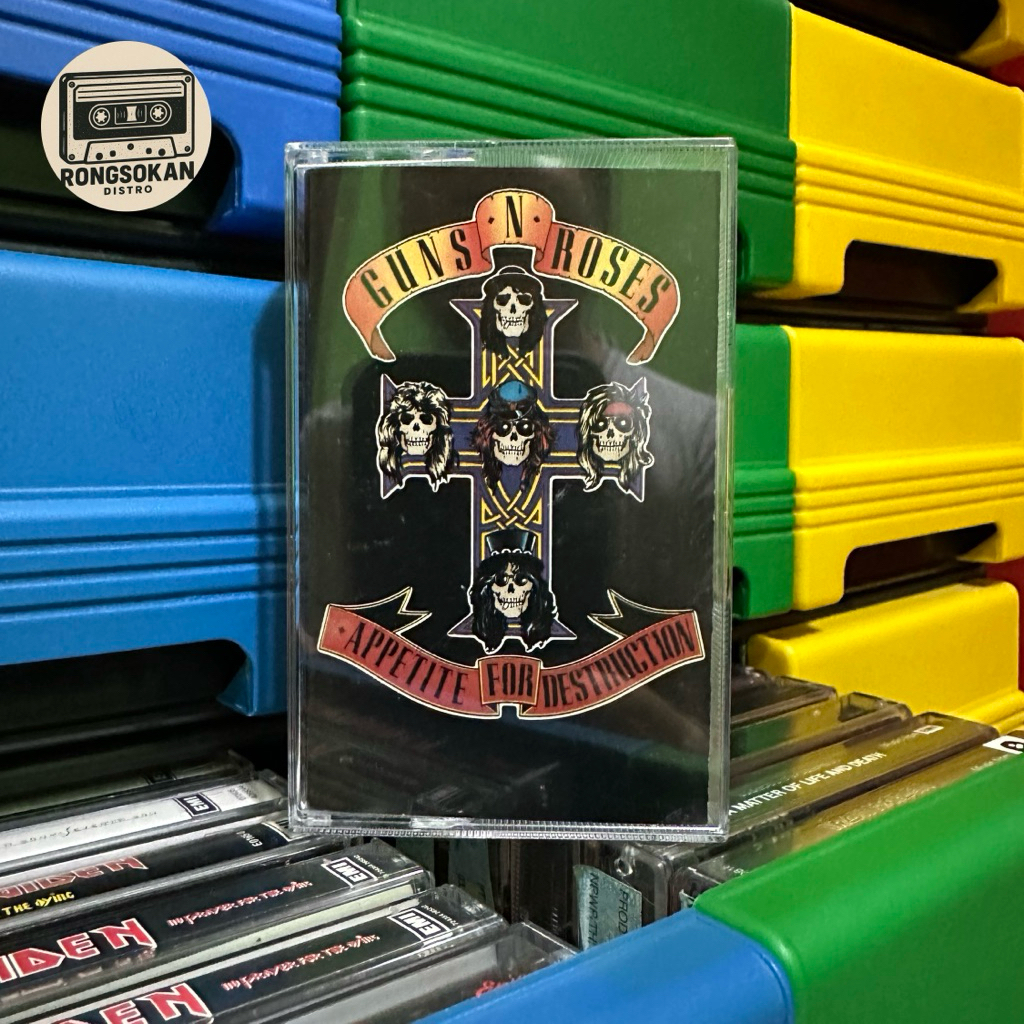Kaset Pita Import GUNS N' ROSES APPETITE FOR DESTRUCTION (GEFFEN)