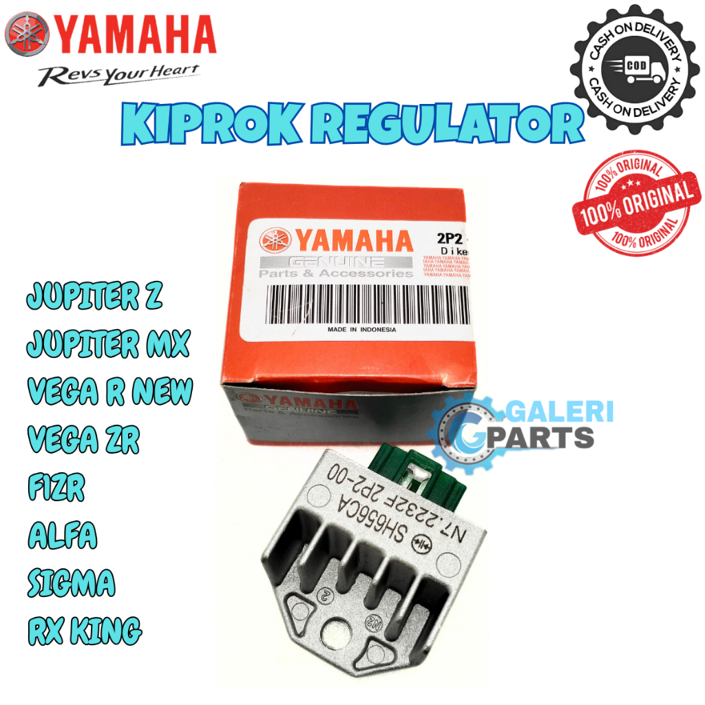 ORIGINAL KIPROK REGULATOR YAMAHA JUPITER Z LAMA OLD BURHAN MX VEGA R NEW ZR F1ZR ALFA RX KING SIGMA 