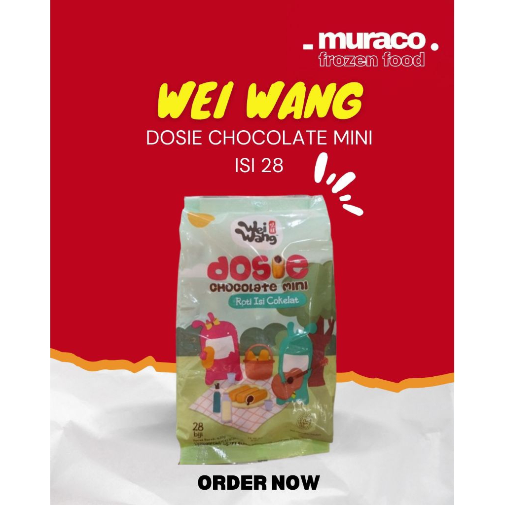 

Wei Wang Dosie mini Chocolate Isi 28biji 420gr