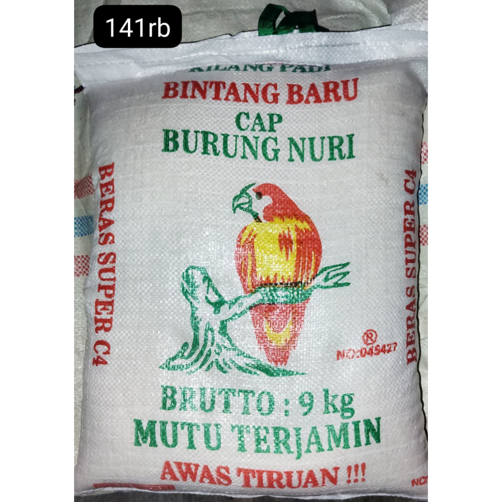 

Beras Super Burung Nuri 9 kg